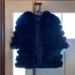 Real Fox Fur Coat